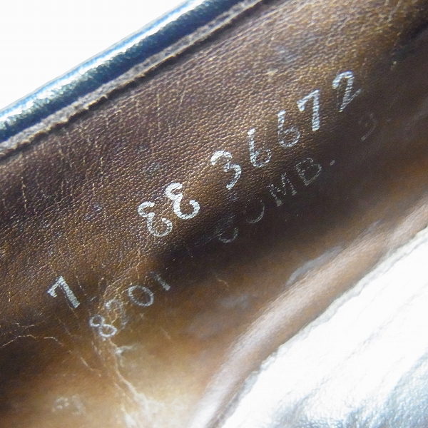 実際に弊社で買取させて頂いたAllen Edmonds/アレンエドモンズ 外羽根 プレーントゥシューズ 7EEの画像 5枚目