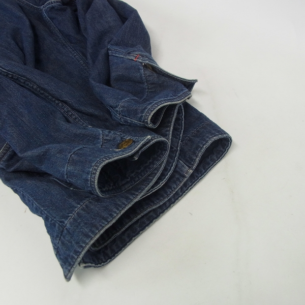 実際に弊社で買取させて頂いたBLUEBLUE/ブルーブルー/ハリウッドランチマーケット インディゴ/カバーオールジャケット 3の画像 8枚目