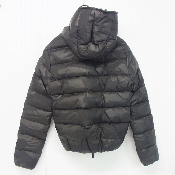 実際に弊社で買取させて頂いた【未使用】HYDROGEN×DUVETICA/ハイドロゲン×デュベティカ ブラックカモ ダウンジャケット 21D004/50の画像 1枚目