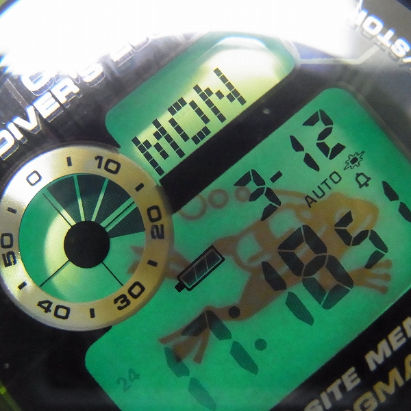 実際に弊社で買取させて頂いたG-SHOCK/Gショック FROGMAN/フロッグマン 雨蛙/アマガエル GW-200F-3JRの画像 4枚目