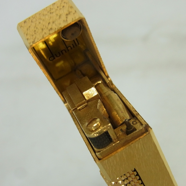 実際に弊社で買取させて頂いたDunhill/ダンヒル ROLLA GAS/ローラ ガス ライター ハンマートーン USRE24163の画像 3枚目