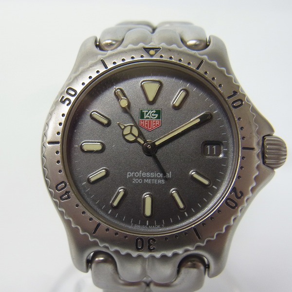 実際に弊社で買取させて頂いたTAG HEUER/タグホイヤー セルシリーズ 腕時計 S99.213-1【動作未確認】 