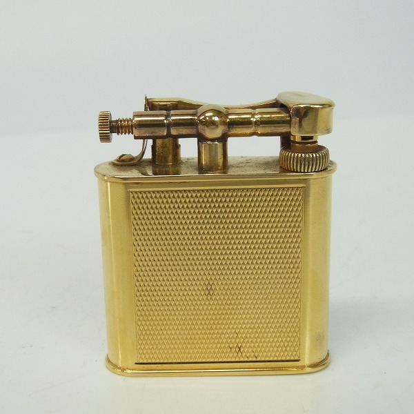 実際に弊社で買取させて頂いたdunhill/ダンヒル ユニーク ガスライター ゴールド