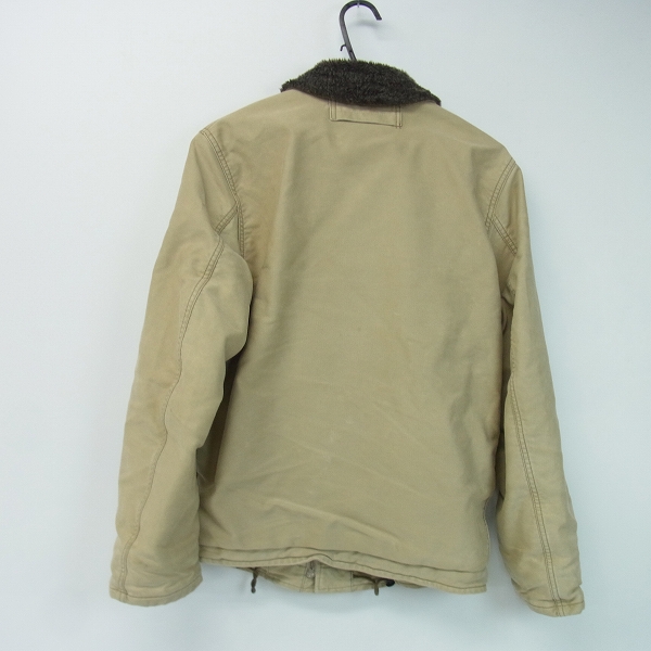 実際に弊社で買取させて頂いたBLUE BLUE/ブルーブルー デッキジャケット ベージュ/2の画像 1枚目