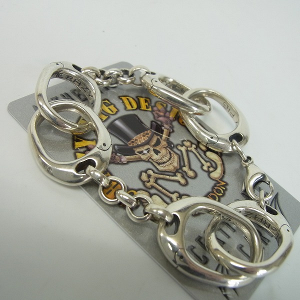 実際に弊社で買取させて頂いたCRAZY PIG/クレイジーピッグ スモールハンドカフリンクブレスレットの画像 0枚目