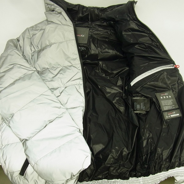 実際に弊社で買取させて頂いた【未使用】HYDROGEN×DUVETICA/ハイドロゲン×デュベティカ リフレクター ダウンジャケット 21D000/52の画像 6枚目