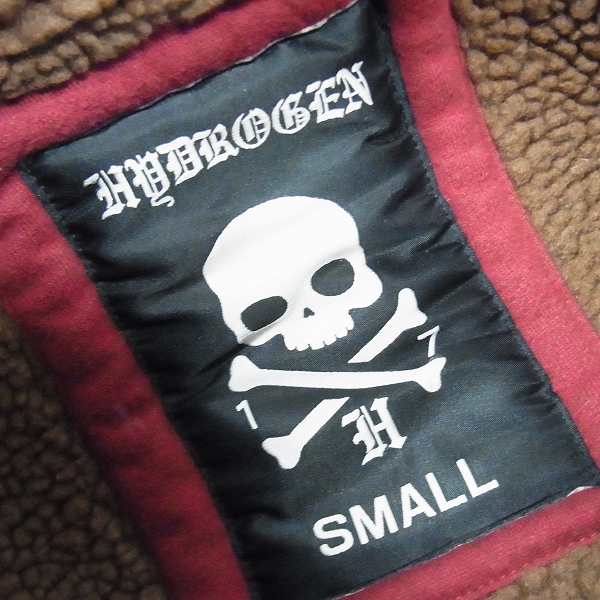 実際に弊社で買取させて頂いたHYDROGEN/ハイドロゲン ボア パッチ パーカー/Sの画像 2枚目