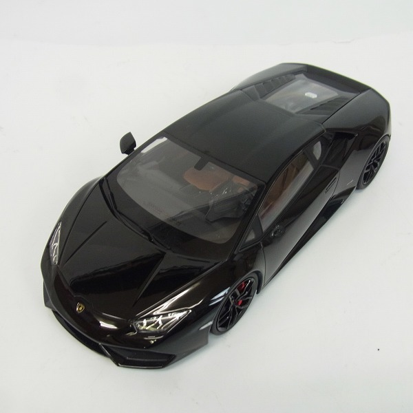 実際に弊社で買取させて頂いた【難有】KYOSHO/京商 Lamborghini Huracan ランボルギーニ ウラカン 1/18 ミニカー 黒