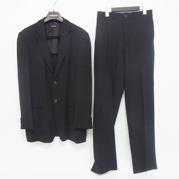 実際に弊社で買取させて頂いたGIORGIO ARMANI/ジョルジオアルマーニ BORGO21 SPA セットアップ2Bスーツ