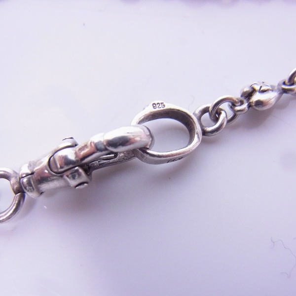 実際に弊社で買取させて頂いたLoree Rodkin/ローリーロドキン タイニーハートクロス チェーンネックレス SV925×K18YG/L216-700の画像 2枚目