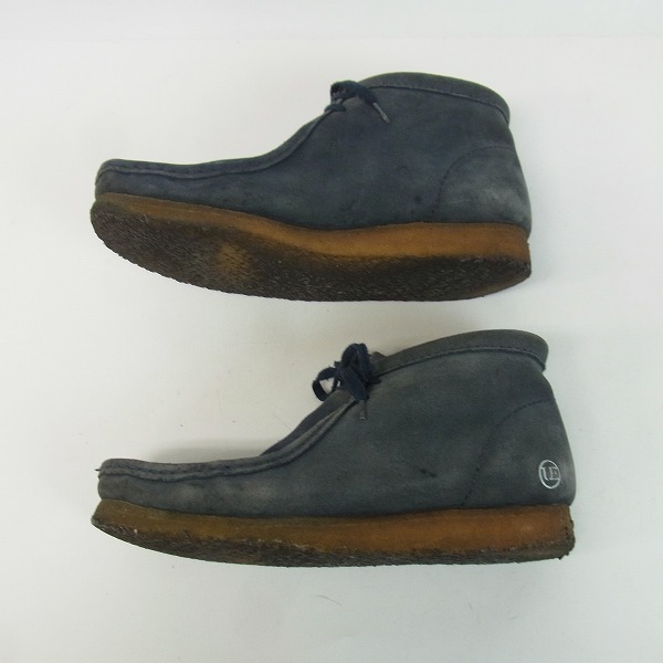 実際に弊社で買取させて頂いたClarks×UE/クラークス×ユニフォームエクスペリメント スエード ワラビーブーツ UK8.5の画像 3枚目