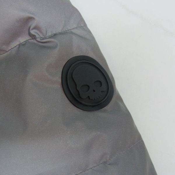 実際に弊社で買取させて頂いたHYDROGEN×DUVETICA/ハイドロゲン×デュベティカ リフレクター ダウンジャケット 21D000/54の画像 7枚目