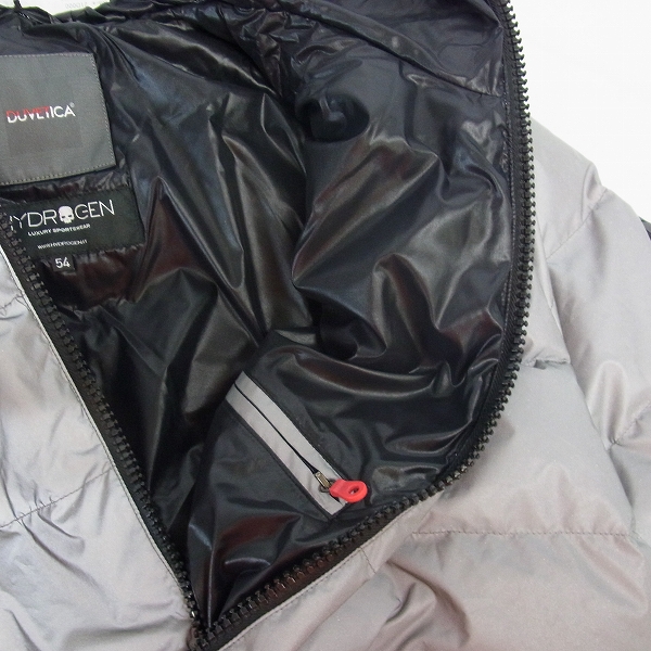 実際に弊社で買取させて頂いたHYDROGEN×DUVETICA/ハイドロゲン×デュベティカ リフレクター ダウンジャケット 21D000/54の画像 5枚目