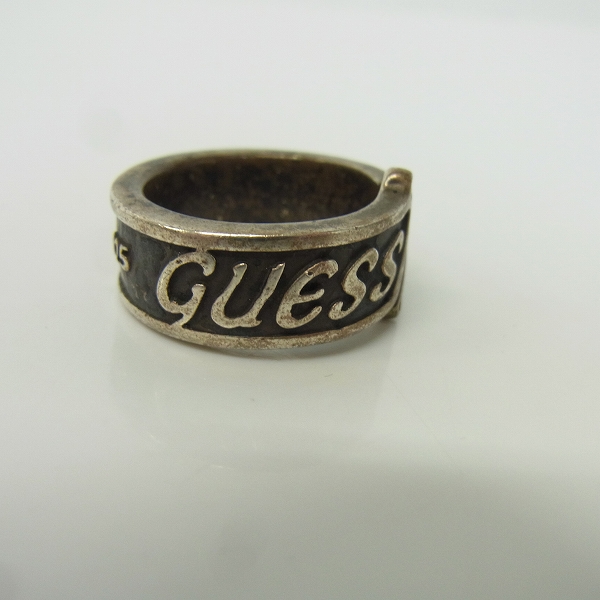 実際に弊社で買取させて頂いたSTANLEYGUESS/スタンリーゲス ラージロゴリボン リング 16.5号の画像 3枚目