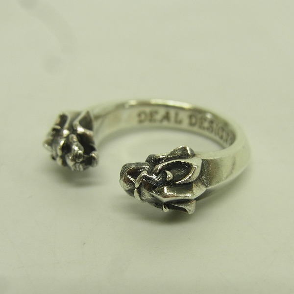 実際に弊社で買取させて頂いたDEAL DESIGN/ディールデザイン キッシーズライオンリング 8号