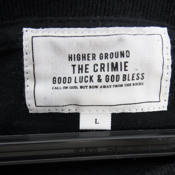 実際に弊社で買取させて頂いたTHE CRIMIE/クライミー Tシャツ/カットソー/インナー/GOOD LUCK/Lの画像 2枚目