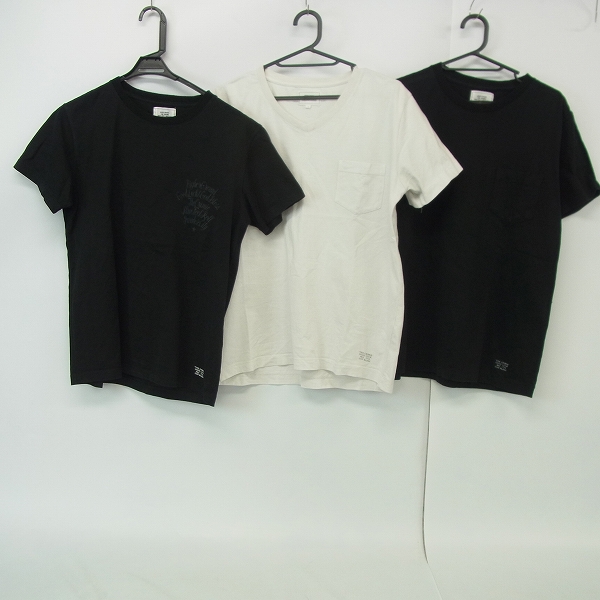 実際に弊社で買取させて頂いたTHE CRIMIE/クライミー Tシャツ/カットソー/インナー/M/3点セット