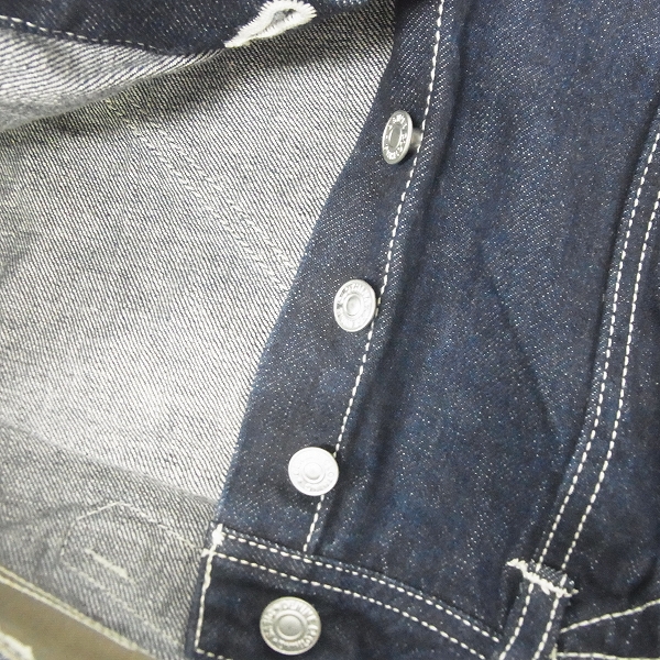 実際に弊社で買取させて頂いたDENIME/ドゥニーム インディゴ ペインター デニムパンツ 33の画像 3枚目