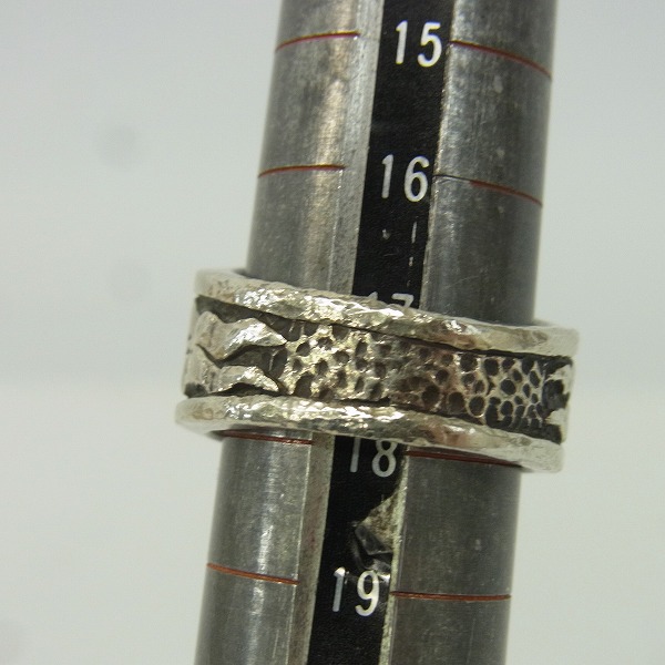 実際に弊社で買取させて頂いたDEAL DESIGN/ディールデザイン スカルリング 17.5号の画像 7枚目