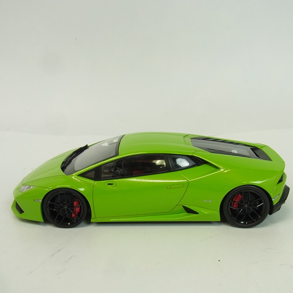 実際に弊社で買取させて頂いた【難有】KYOSHO/京商 Lamborghini Huracan ランボルギーニ ウラカン 1/18 ミニカー 緑の画像 1枚目