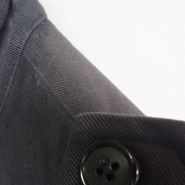 実際に弊社で買取させて頂いたAnn Demeulemeester/アンドゥムルメステール 裏ストライプ ロングコート Mの画像 5枚目