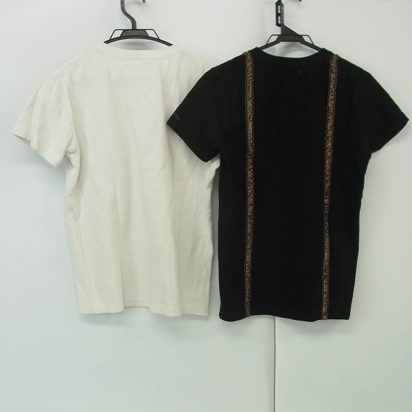 実際に弊社で買取させて頂いたTHE CRIMIE/クライミー サーマルTシャツ/カットソー/S/2点セットの画像 1枚目