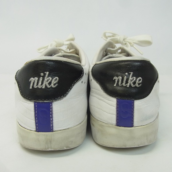 実際に弊社で買取させて頂いたNIKE×Fragment Design/ナイキ×フラグメント デザイン ALL COURT PREMIUM LTHR 386752-102/26.5の画像 1枚目