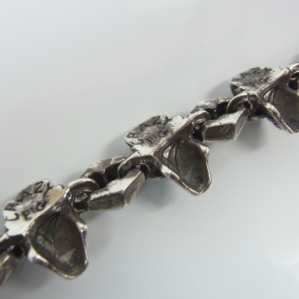 実際に弊社で買取させて頂いたCRAZY PIG/クレイジーピッグ スカルリンクブレスレットの画像 4枚目