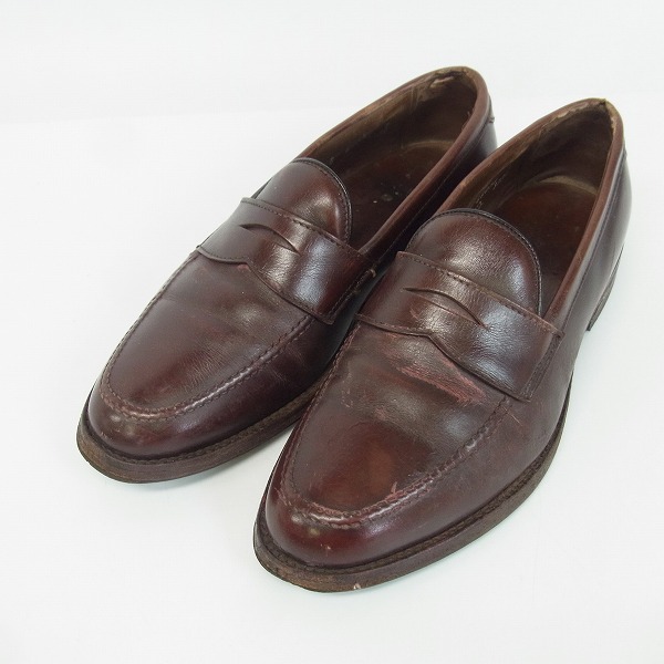 実際に弊社で買取させて頂いたAllen Edmonds/アレンエドモンズ ペニー/コインローファー 7.5E