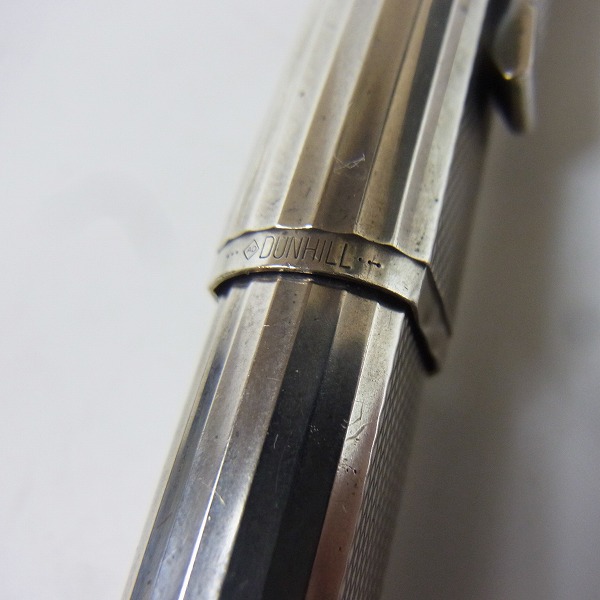 実際に弊社で買取させて頂いたdunhill/ダンヒル シルバー925 ドレスコレクション ペン先18K/750 万年筆の画像 3枚目