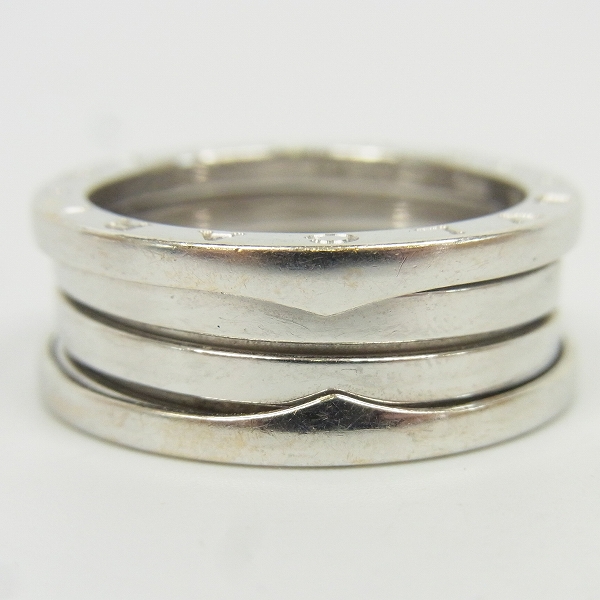 実際に弊社で買取させて頂いたBVLGARI/ブルガリ B-ZERO1/ビーゼロワン K18WG AN191024 3バンドリング 19号/60の画像 3枚目