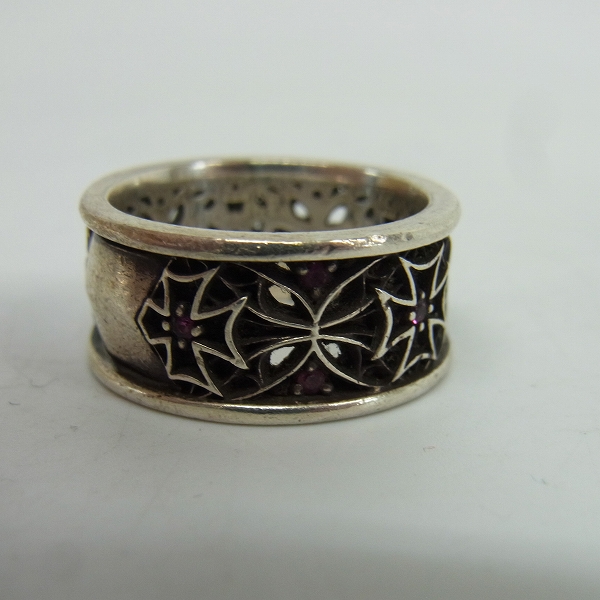 実際に弊社で買取させて頂いたDEAL DESIGN/ディールデザイン クロスウェブリング/指輪/シルバー/17号の画像 2枚目