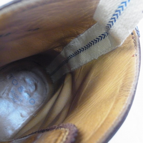 実際に弊社で買取させて頂いたEDIFICE/エディフィス RINGHIO レザーブーツ 1152/40の画像 4枚目