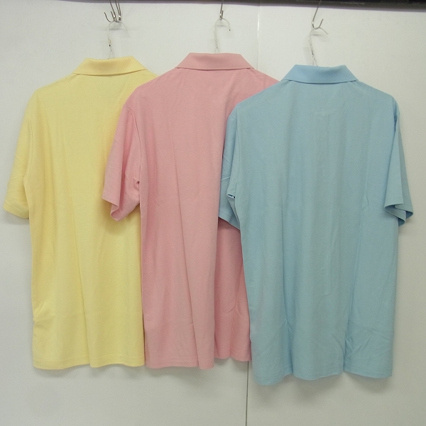 実際に弊社で買取させて頂いたmizuno/ミズノ ゴルフウェア 半袖ポロシャツ THE OPEN 3219-5A27 Lサイズ 3点セットの画像 1枚目