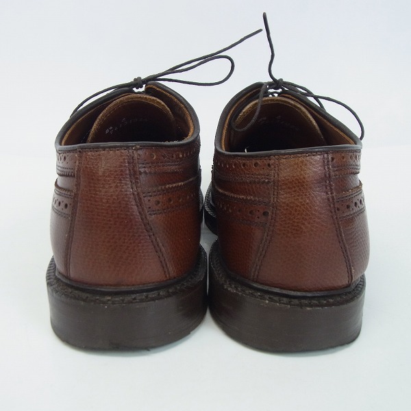 実際に弊社で買取させて頂いたBrooks Brothers/ブルックスブラザーズ ウィングチップ シューズ 76131026/8.5の画像 1枚目