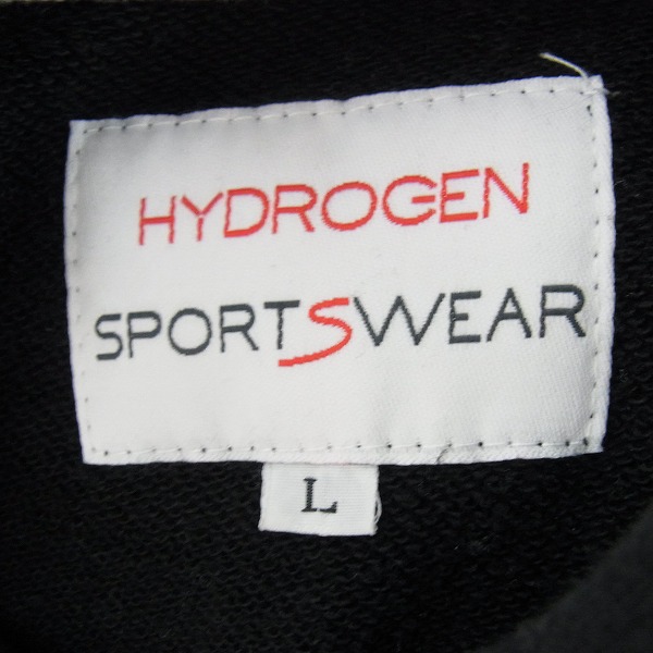 実際に弊社で買取させて頂いたHYDROGEN SPORTS WEAR/ハイドロゲン スポーツウェア スカル スタッズ パーカー/プルオーバー/Lの画像 2枚目