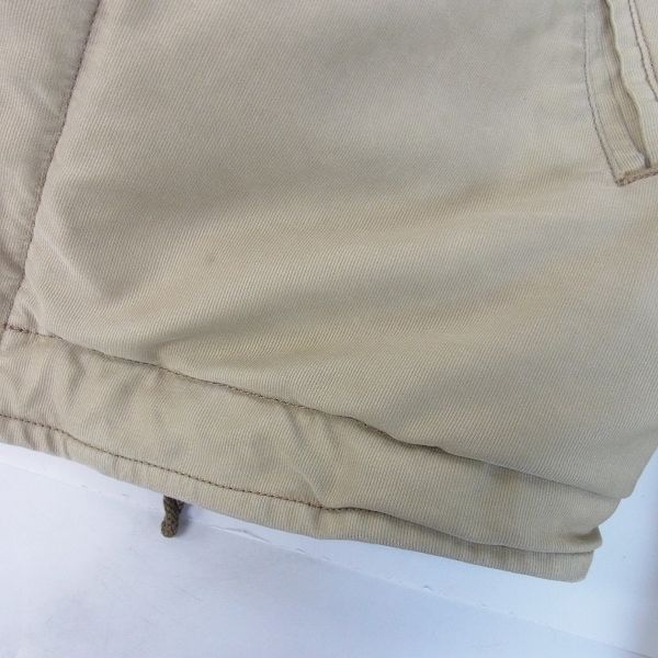 実際に弊社で買取させて頂いたBLUE BLUE/ブルーブルー デッキジャケット ベージュ/2の画像 7枚目