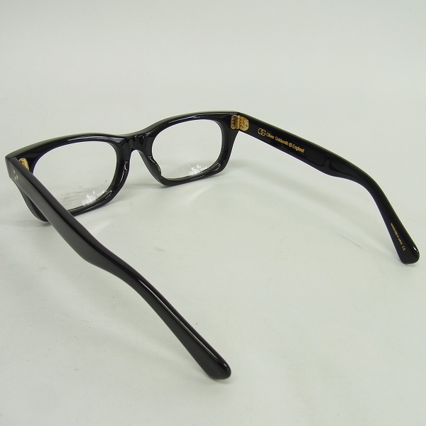 実際に弊社で買取させて頂いたOLIVER GOLDSMITH/オリバーゴールドスミス CONSUL-g Nero 眼鏡/メガネフレーム の画像 1枚目