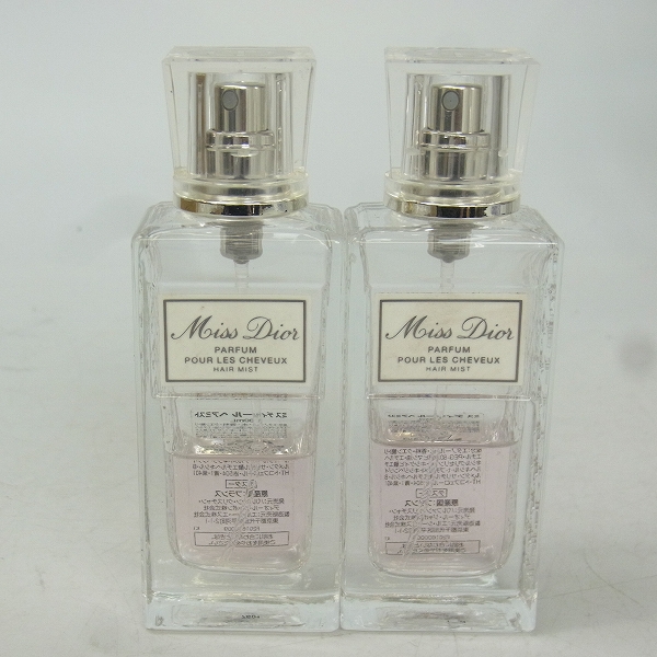 実際に弊社で買取させて頂いたChristian Dior/ミス ディオール　ヘアミスト　30ml/2点セット