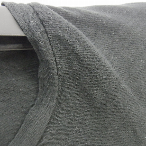 実際に弊社で買取させて頂いたNeil Barrett/ニールバレット 無地胸ポケット付きTシャツ ブラック/Mの画像 6枚目