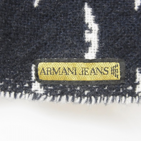 実際に弊社で買取させて頂いたAJ/ARMANI JEANS/アルマーニジーンズ マフラーの画像 1枚目