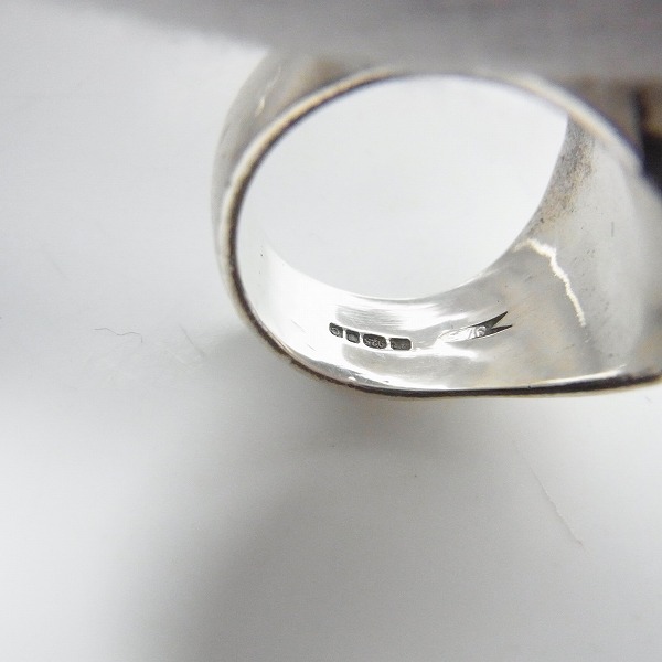 実際に弊社で買取させて頂いたCRAZYPIG/クレイジーピッグ クリスタルスカルリング 14号の画像 6枚目