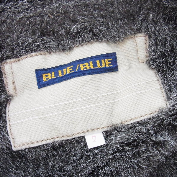 実際に弊社で買取させて頂いたBLUE BLUE/ブルーブルー デッキジャケット ベージュ/2の画像 2枚目