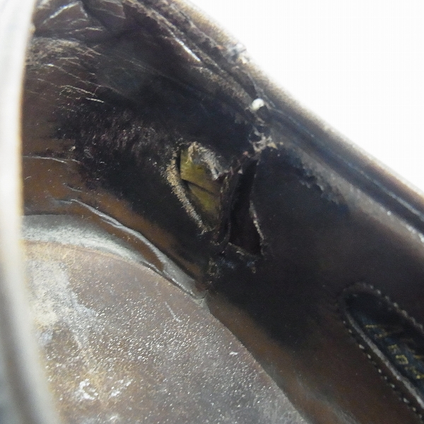 実際に弊社で買取させて頂いたAllen Edmonds/アレンエドモンズ ウィングチップ レザーシューズ 7.5EEの画像 7枚目