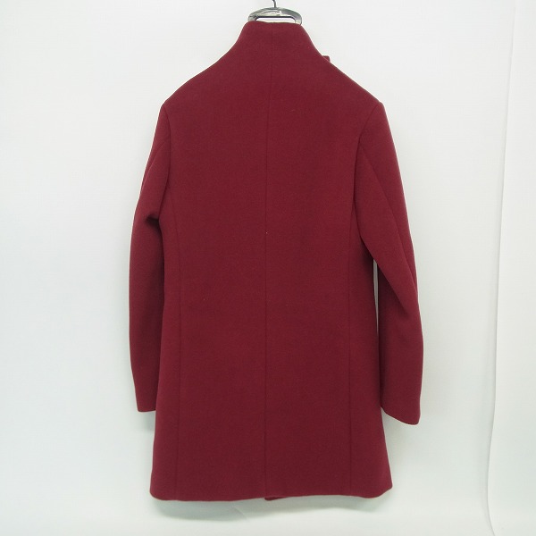 実際に弊社で買取させて頂いたjunhashimoto/ジュンハシモト 15AW WRAP COAT/ラップコート BURGUNDY/バーガンディー 1011520003/3の画像 1枚目
