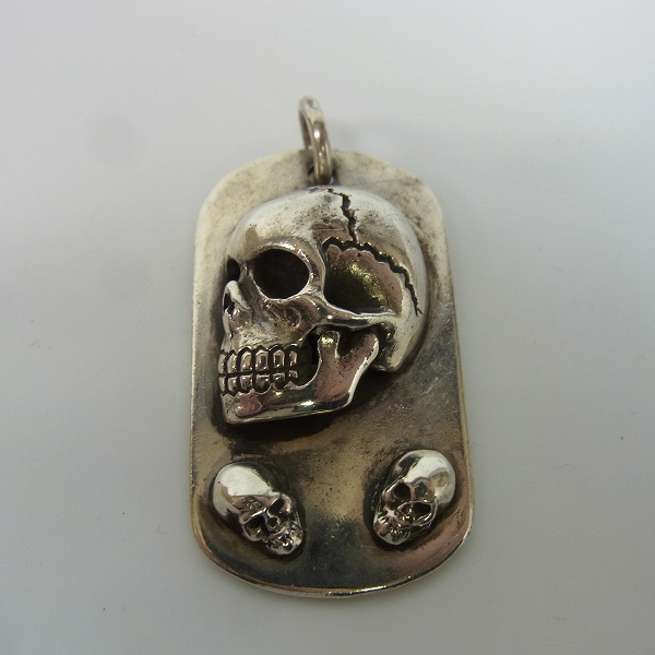 実際に弊社で買取させて頂いたSTANLEYGUESS/スタンリーゲス スカルドックタグの画像 1枚目