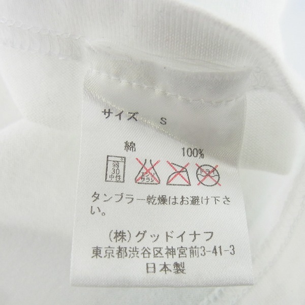 実際に弊社で買取させて頂いたGOODENOUGH/グッドイナフ ROCK ロゴTシャツ/Sの画像 3枚目
