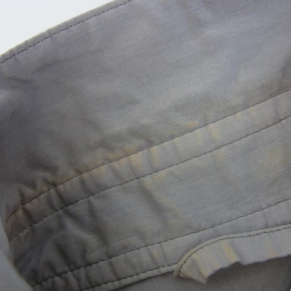 実際に弊社で買取させて頂いたFACTOTUM/ファクトタム 製品染め コットンシルク 7分袖シャツ 01060618/44の画像 4枚目