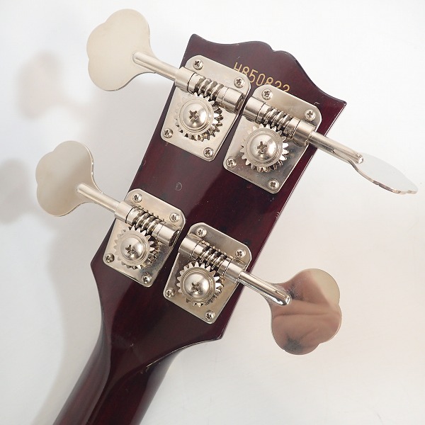 実際に弊社で買取させて頂いた★【型式詳細不明/難有】GRECO/グレコ 1985年製 SGタイプ エレキベース O切ロゴ ソフトケース付きの画像 2枚目