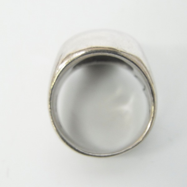 実際に弊社で買取させて頂いたCRAZY PIG/クレイジーピッグ スモールエビルスカルリング 15号の画像 3枚目